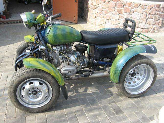 квадроцикл из мотоцикла Урал 