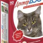 Витамины для кошек "Доктор ЗОО": состав, дозировка, инструкция по применению и отзывы ветеринаров