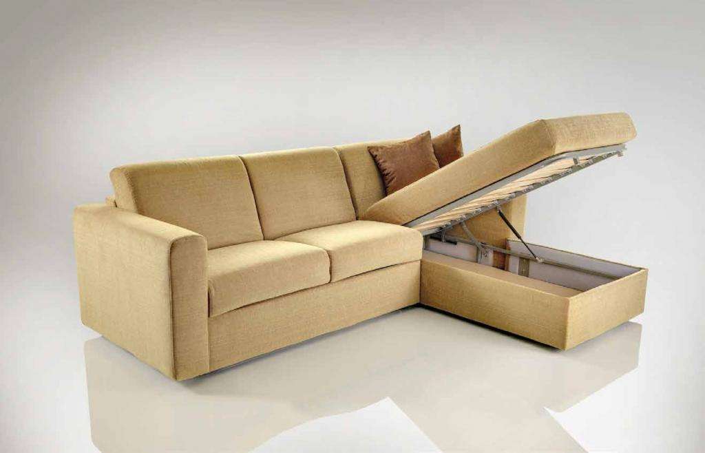 Угловой раздвижной диван