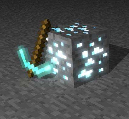minecraft алмазы глубина