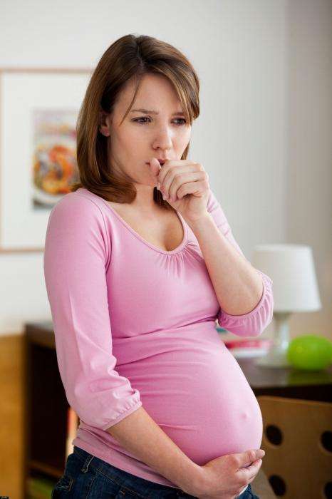 Сильный кашель при беременности
