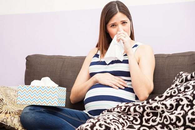 Лечение простуды в период вынашивания ребенка