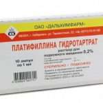 Особенности использования миотропного спазмолитика "Платифиллина гидротартрат"