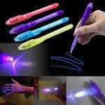 Ультрафиолетовая ручка с невидимыми чернилами