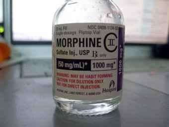 раствор морфина гидрохлорида