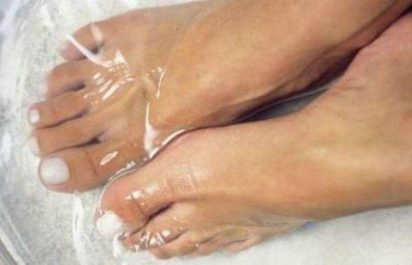 ванна с содой для ног